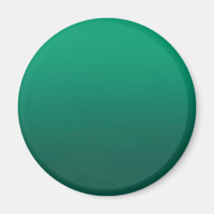 Grüne Ombre-Malerei Magnet