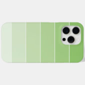 Grüne Ombré Streifen Case-Mate iPhone Hülle (Rückseite (Horizontal))