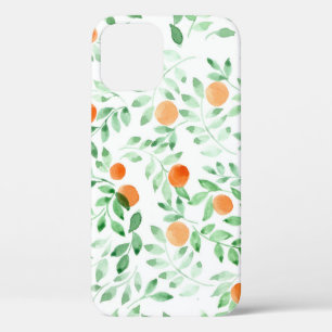 Grüne Orange Tangerine Provence Aquarell Case-Mate iPhone Hülle