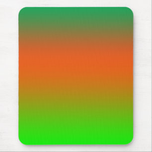 Grüne Orangefangene Fantasiefarben - Mooklacke Mousepad