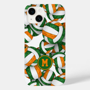 Grüne orangefarbene Mannschaft färbt gürtelige Vol Case-Mate iPhone 14 Hülle