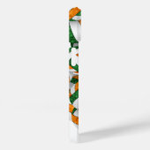 Grüne orangefarbene Mannschaft färbt gürtelige Vol Case-Mate iPhone Hülle (Rückseite / Rechts)