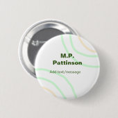 Grüne orangefarbene Streifen fügen eine einfache N Button (Vorne & Hinten)