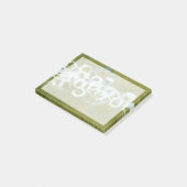 Grüne Orte I Post-it Klebezettel (angewinkelt)