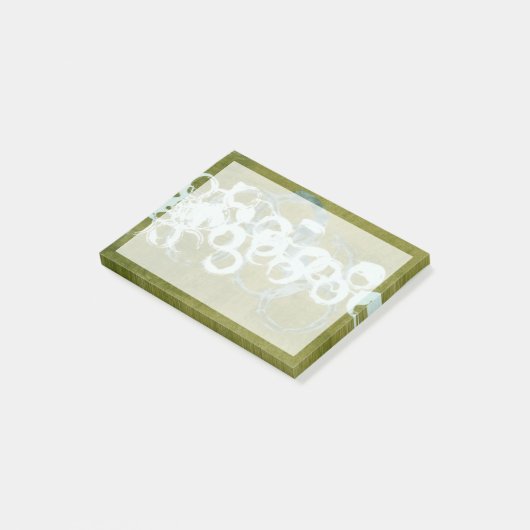 Grüne Orte I Post-it Klebezettel (angewinkelt)