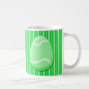 Grüne Ostereier-Färbebecher Kaffeetasse