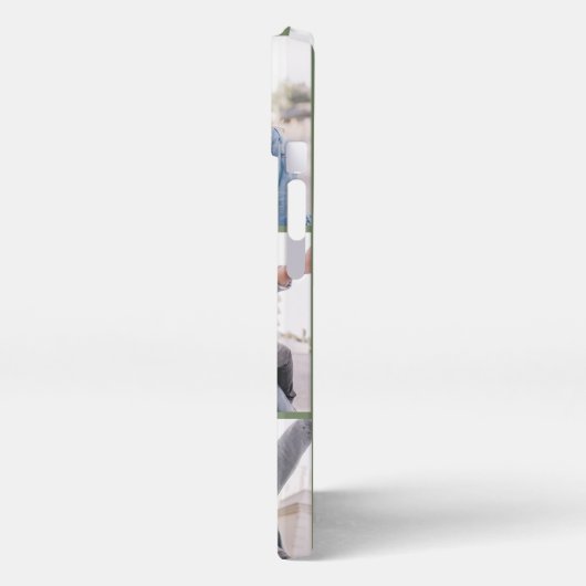 Grüne Paare benennen 3 Fotos, Handy Case iPhone Hülle (Linke Seite)