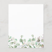 Grüne Paare Dusche Einladung (Rückseite)