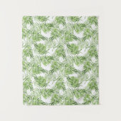 Grüne Palmblätter Wandteppich (Vorderseite)