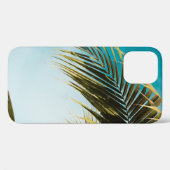 Grüne Palme unter blauem Himmel Case-Mate iPhone Hülle (Rückseite (Horizontal))