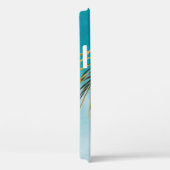 Grüne Palme unter blauem Himmel Case-Mate iPhone Hülle (Rückseite / Rechts)