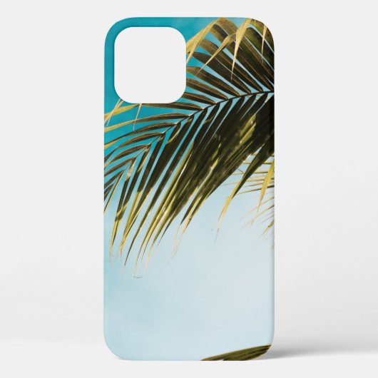 Grüne Palme unter blauem Himmel Case-Mate iPhone Hülle (Rückseite)