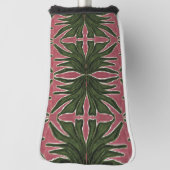 Grüne Palmen Golf Headcover (Rotieren 90)