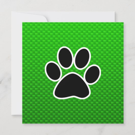 grüne Paste Einladung (Rückseite)