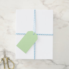 Grüne Pastel-Gift-Tags Geschenkanhänger