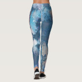 Grune Patina, Vintag rustikal Leggings (Rückseite)