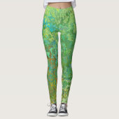 Grune Patina, Vintage rustikale Leggings (Vorderseite)