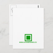 Grüne Periode Postkarte (Vorne/Hinten)