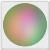 Grüne Perle Aufkleber (Vorderseite)