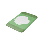 Grüne Perle Badematte (Schrägansicht)