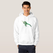 Grüne Pfeil-Crouches Hoodie (Vorne ganz)