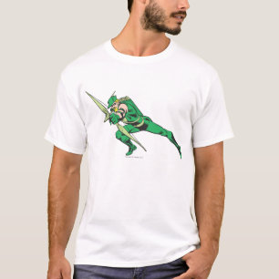 Grüne Pfeil-Crouches T-Shirt