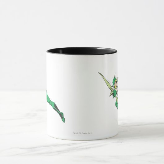 Grüne Pfeil-Crouches Tasse (Zentrum)