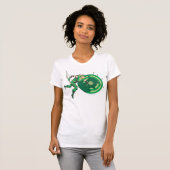Grüne Pfeil mit Ziel 2 Baby T-shirt (Vorne ganz)