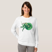 Grüne Pfeil mit Ziel 2 T-Shirt (Vorne ganz)
