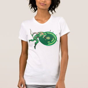 Grüne Pfeil mit Ziel 2 T-Shirt