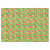 Grüne Pfirsiche Tischdecke (Vorderseite (Horizontal))