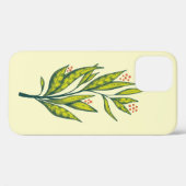 Grüne Pflanze Botanische Kunst Case-Mate iPhone Hülle (Rückseite (Horizontal))