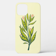 Grüne Pflanze Botanische Kunst