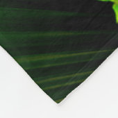grüne Pflanze Fleecedecke (Ecke)