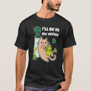 Grüne Pflanze Gartenkiste, die ich in meinem Büro  T-Shirt