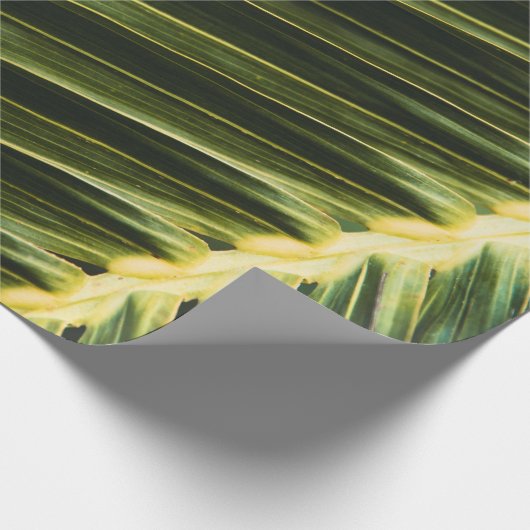 Grüne Pflanze Geschenkpapier (Ecke)