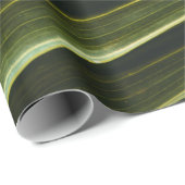 Grüne Pflanze Geschenkpapier (Rolleneckpunkt)