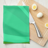 Grüne Pflanze Geschirrtuch (Viertel Falte)