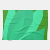 Grüne Pflanze Geschirrtuch (Horizontal)