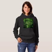 Grüne Pflanze Hoodie (Vorne ganz)
