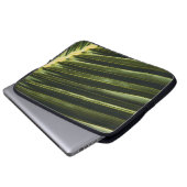 Grüne Pflanze Laptopschutzhülle (Vorne Knopf)
