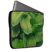Grüne Pflanze Laptopschutzhülle (Vorne Rechts)