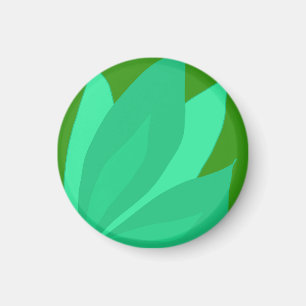 Grüne Pflanze Magnet