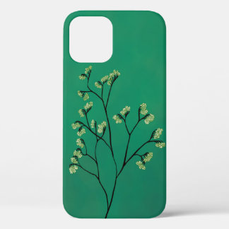 Grüne Pflanze Minimalistisch Botanische Kunst Case-Mate iPhone Hülle