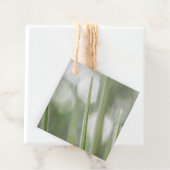 Grüne Pflanze Natur Foto Geschenkanhänger (Beispiel)