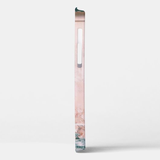 GRÜNE PFLANZE NEBEN BROWNEN HOLZTÜR Case-Mate iPhone HÜLLE (Rückseite / Links)