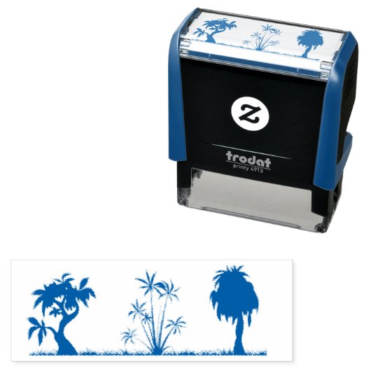 grüne Pflanze Permastempel (Beispiel)