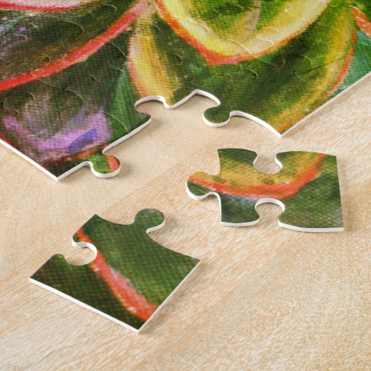 Grüne Pflanze Puzzle (Seite)