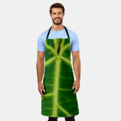 grüne Pflanze Schürze (Getragen)