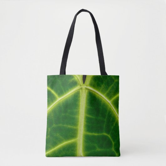 grüne Pflanze Tasche (Vorderseite)